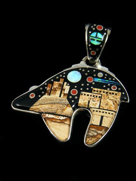 Calvin Begay Inlay Jewelry Turquoise Jewelry Native American Native
