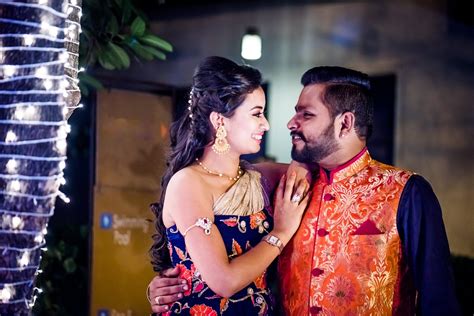 20 Shopzters Couples Who Wore Colour Coordinated Outfits Wedding Reception Outfit Indian