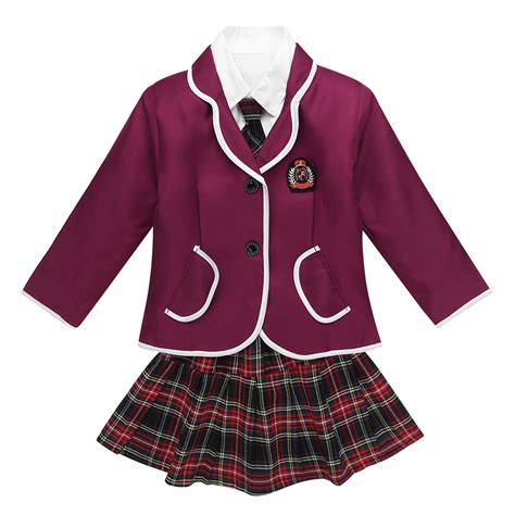 Childrens School Uniform Clothing And Long Sleeved Chorus Of Primary