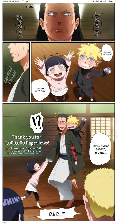 Himawari And Boruto Uzumaki Playing With Grandfather Naruto Funny