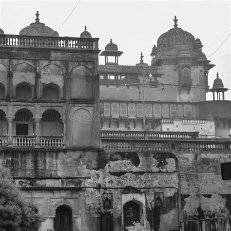 Jahangir Mahal Orchha Fort In Orchha Madhya Pradesh India Jahangir