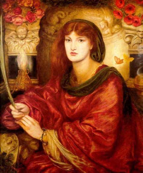 英国画家，唯美主义大师：但丁·加百利·罗塞蒂 Dante Gabriel Rossetti 设计无忧网