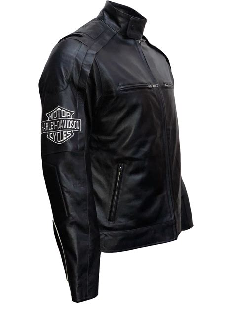 Top 5 'cafe racer' leather jackets for 2020. Harley Davidson Reflective Willie G Skull Leather Jacket ...