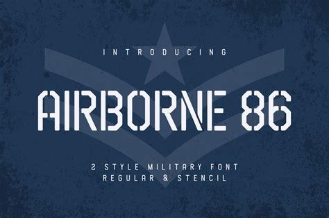35 Best Military Fonts Army Navy Stencil In 2024