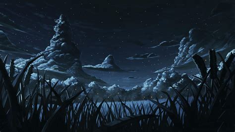 Moonlit Meadow By Hadespixels On Deviantart