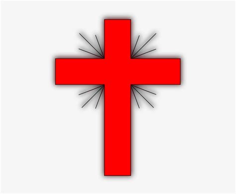 Red Cross Of Christ Free Transparent Png Download Pngkey