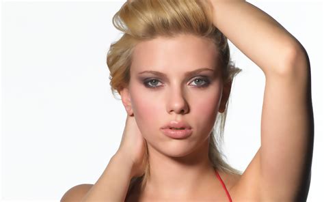 Scarlett Johansson Women Blonde Green Eyes Face Rare Gallery