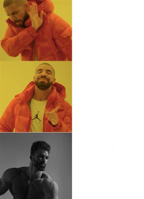 Drake Hotline Bling Meme Template But There Is More Blank Template