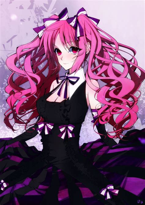 Новости Manga Girl Manga Anime Anime Art Anime Girls Dark Pink Hair