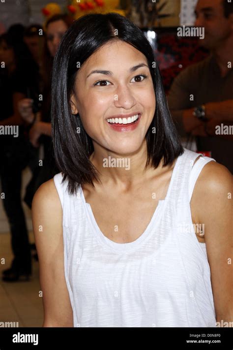 Julia Jones The Twilight Wolf Pack Bite Into Something Sweet At Sugar Factory At Miracle Mile