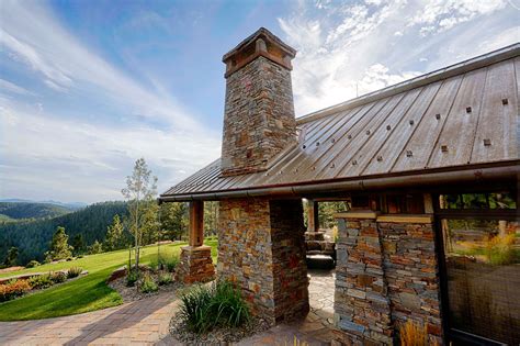 Rustic Metal Roof By Bridger Steel Finish Deepens And Rusts Over Time