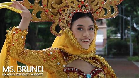 Mx Asean Brunei National Costume Neust Youtube