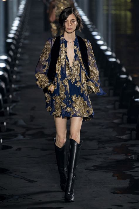 Saint Laurent Puts A Parisian Spin On Festival Style For Spring 2020