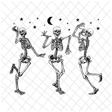 Dancing Skeleton Svg Skeletons Happy Halloween Svg Skeleton Halloween