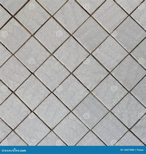 Wall Covered With Tile Diagonal Square Texture Stock Photo Image Of
