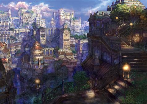 Anime Towns Wallpapers Wallpaper Cave