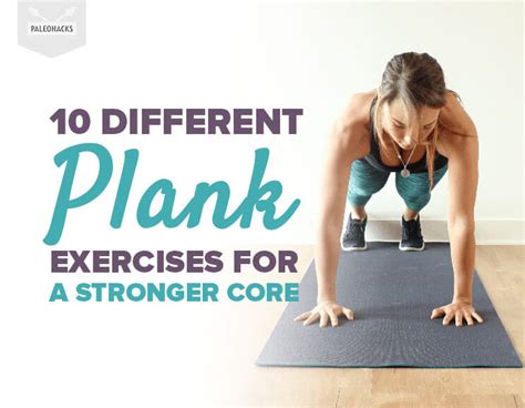 10 Different Plank Exercises For A Stronger Core Paleohacks