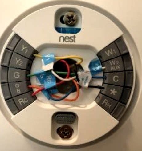 Wiring diagrams contain two things: Help! Nest thermostat for Trane 4TWR4 heat pump system - DoItYourself.com Community Forums