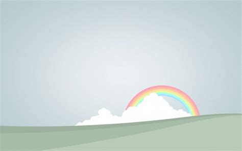 Rainbows Valley Minimalism Wallpapers Hd Desktop And Mobile Backgrounds