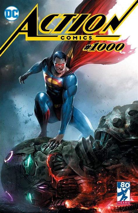 Action Comics 1000 Mattina Trade Dress Variant Cover 7 Ate 9 Comics