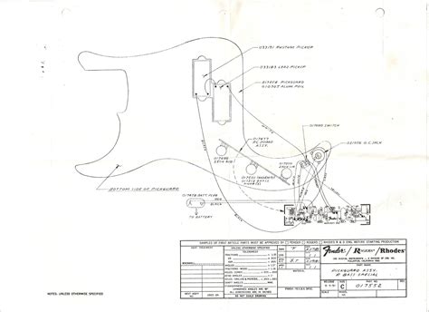 Fender p j bass wiring diagram collection. Fender Precision Special Bass 1980 - 1982