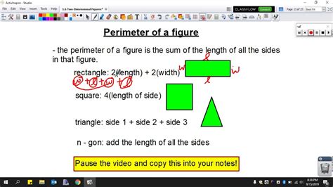 1 6 Two Dimensional Figures Youtube