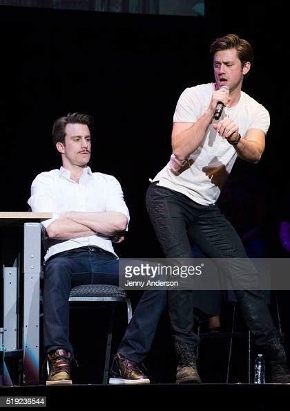 Gavin Creel And Aaron Tveit Perform During 2016 Miscast Gala At News