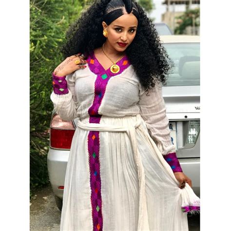 Pin By Han Ab On Ethiopia Ethiopian Clothing Ethiopian Dress