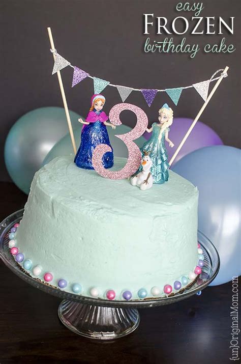 Find recipes for favorites like chocolate, yellow, red here's how to bake the perfect birthday cake. Easy Frozen Birthday Cake