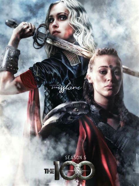 pin by aly woods on fanart the 100 clexa the 100 poster the 100 show