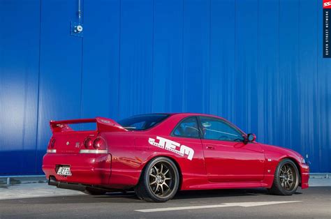 1998 Nissan Skyline GT-R R33 red modified cars wallpaper | 2048x1360
