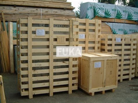 Wooden Crate Packing Services
