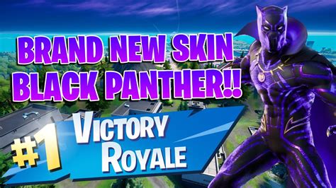 Brand New Black Panther Skin Marvel Royalty And Warriors Pack