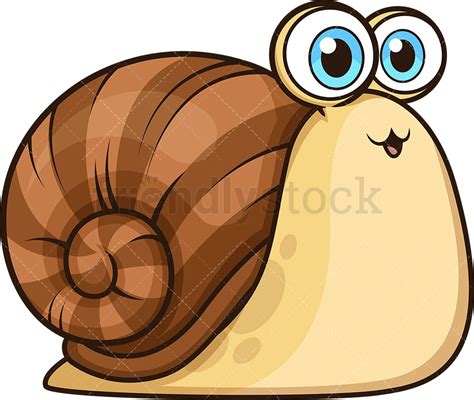 Cartoon Snails Clipart