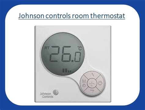 Johnson Controls Room Thermostat T6634 Te21 9jr0