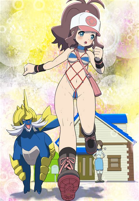 Makoto Daikichi Hilda Pokemon Mother Pokemon Samurott Unova