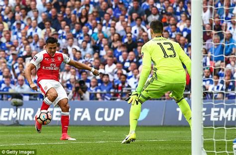 Alexis Sanchez Fa Cup Goal For Arsenal Was Rightly Awarded Daily Mail