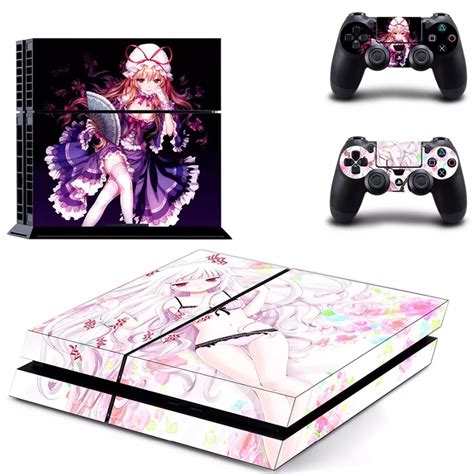 Anime Sex Girl Ps4 Designer Skin Game Console System Plus 2 Controller Decal Vinyl Protective