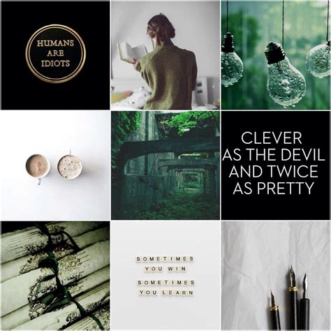 Slytherin Aesthetics ISTJ Capricorn Slytherin Aesthetic Requested By