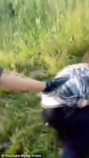 Shocking Video Shows Teen Lynch Mob Beat Russian