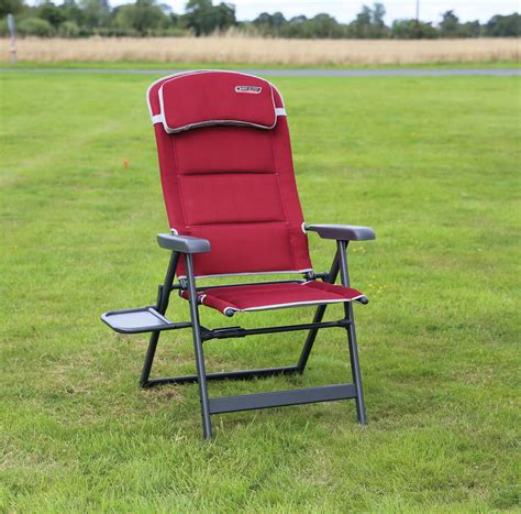Quest Elite Bordeaux Pro Lightweight Folding Easy Camping Chair With