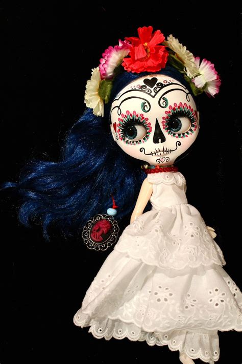 Pin De Lisa Barton En Blythe Arte Con Calaveras Mexicanas Dia De