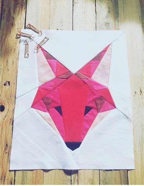 Fantasy Fox Foundation Paper Piece Pattern Fpp Craftsy Paper Piecing