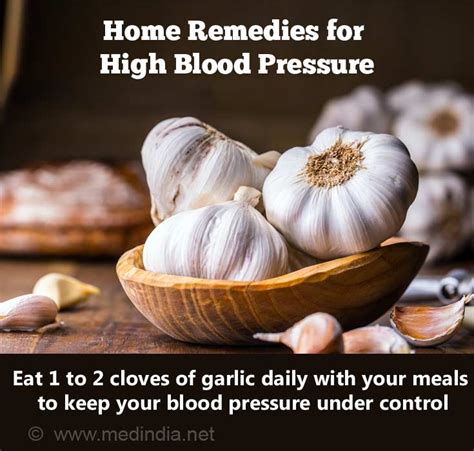 Home Remedies For High Blood Pressure Hypertension