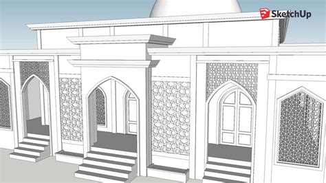 Islamic 3d Warehouse Mosque Design Islamic Architecture Mosque