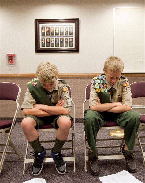 Mormons And Scouts Act As Partners In Molding Babes The New York Times