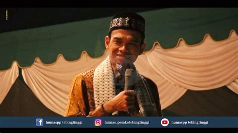 Ustad Abdul Somad Ceramah Terbaru 2019 di Tebing Tinggi - YouTube
