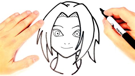 How To Draw Sakura From Naruto Sakura Easy Draw Tutorial
