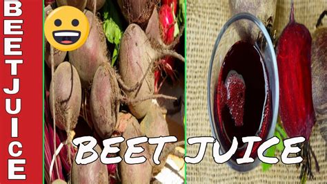 How To Make Beetroot Juice Healthy Beet Juice YouTube