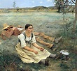 Jules Bastien Lepage Les foins (The Haymakers)) 1877 | Musée d'orsay ...